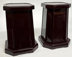 12" Tall Cherry Vase Stands