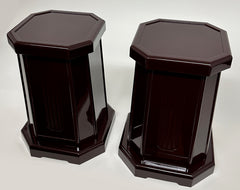 12" Tall Cherry Vase Stands