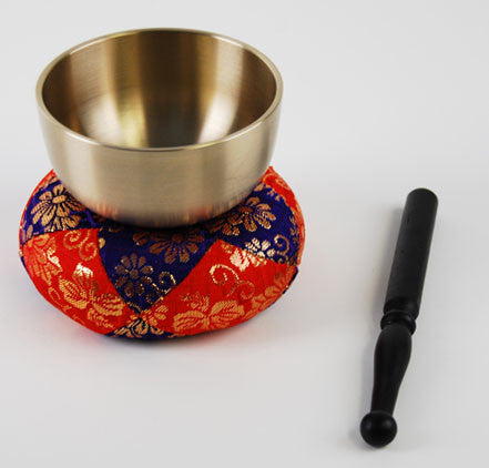 No. 2.8 (3.5" Diameter) Purple & Red Cushion Bell Set