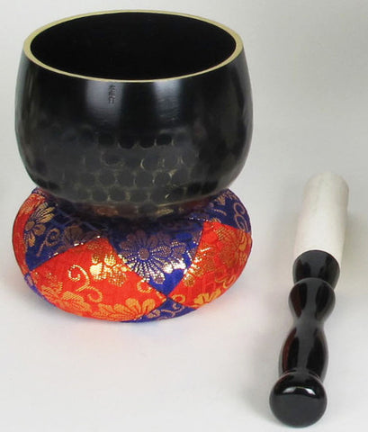 No. 3 (3.6" Diameter) Purple & Red Cushion Bell Set