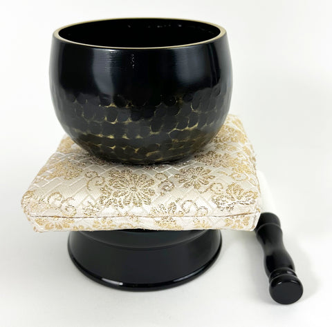 No. 3.5 (4.6" Diameter) Golden Square Floral Cushion