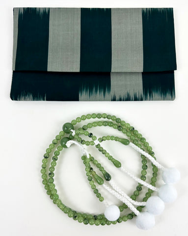 Jade Beads Set - Large Beads (Large Kimono Beads Case) #1