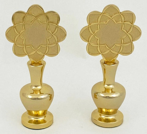 No. 2.5 (5.6" H) Lotus Stands Long Neck Style