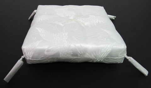 White Square Cushion for No. 9 (10.5" Diameter) Bell