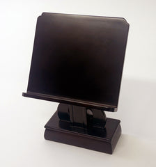 Vintage Very Dark Cherry Wood Book Stand