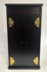 No. 19 Ebony Butsudan with Ornaments and LED Light