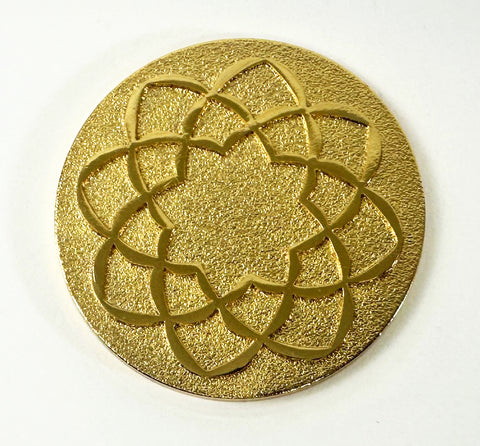 Vintage S.G.I. Logo (metal) Large 2.25" Diameter