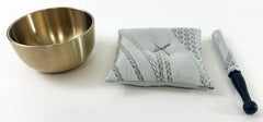 Premium Kimono Fabric Bell Cushion Set - No. 2.8 (3.5" Diameter) #4