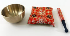 Premium Kimono Fabric Bell Cushion Set - No. 2.8 (3.5" Diameter) #5