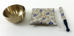 Premium Kimono Fabric Bell Cushion Set - No. 2.8 (3.5" Diameter) #8