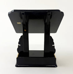 Used Black With Gold Trim Book Stand