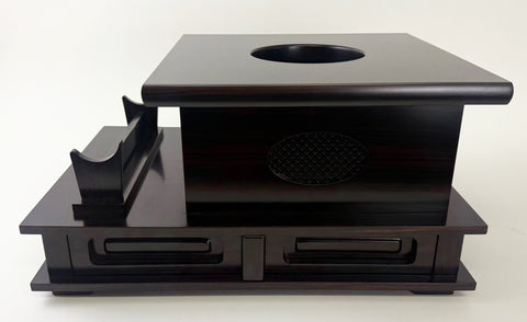 Ebony Wooden Base for No. 9 (10.5" Diameter) or No. 10 (13"Dia) Bell