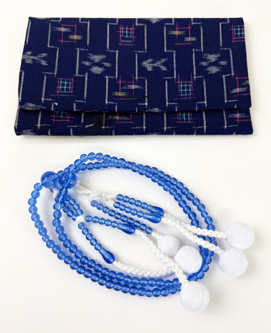 Okinawan Beads Case Sapphire Blue Beads Set - Large Beads (Large Beads Case) #3