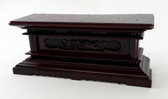 Vintage Cherry/Red Sandalwood Offering Wood Base