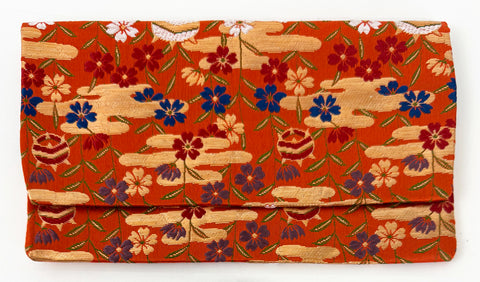 Premium Silk Kimono Fabric Beads Case (Large) #3