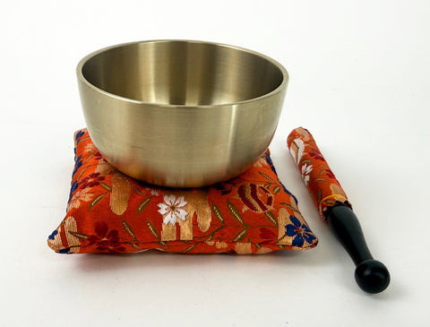 Premium Kimono Fabric Bell Cushion Set - No. 2.8 (3.5" Diameter) #5