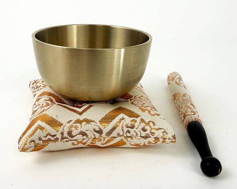 Premium Kimono Fabric Bell Cushion Set - No. 2.8 (3.5" Diameter) #7