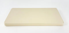 8" L Large Glossy White Flat Water Cup Table