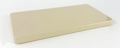8" L Large Glossy White Flat Water Cup Table