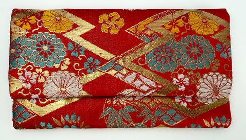 Kimono Fabric Beads Case (Medium) #2