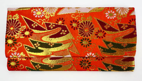 Premium Silk Kimono Fabric Beads Case (Large) #5