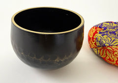 No. 3 (3.6" Diameter) Purple & Red Cushion Bell with Red Stick Set
