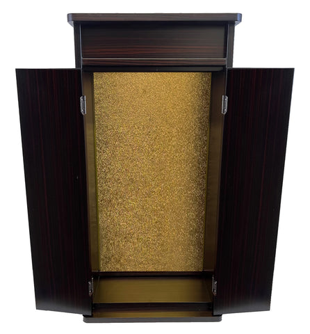 Used No. 19 Ebony Butsudan with LED Light