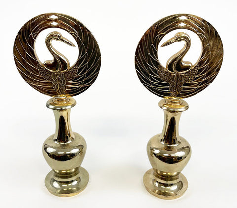 Vintage 6" Tall Crane Stands
