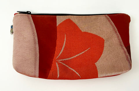 Red Floral Kimono Fabric Beads Case (Extra Large) #1