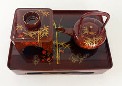 Medium Sake Wedding Set with a Tray - Sansankudo Ceremony (Display Model) #3