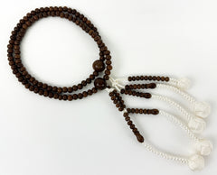 New Sandalwood Beads with Knitted Tassels #2