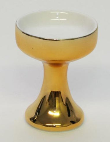 *Irregular Gold Rice Cup Ceramic