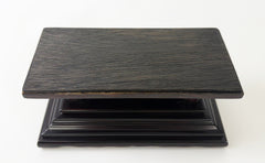 Vintage Dark Cherry Offering Wooden Base