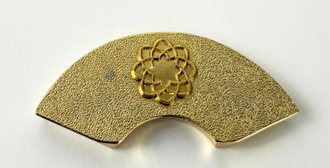 Used S.G.I. Brass Paper Weight for Memorial Book / Gongyo Book