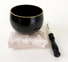 No. 5 Bell (6.75" Diameter) with Pink Sakura Cushion Set