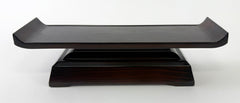 Used 7.5" L Deluxe Dark Brown / Ebony Water Cup Table #2
