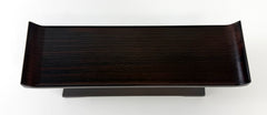 Used 7.5" L Deluxe Dark Brown / Ebony Water Cup Table #2