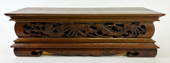 Vintage Teak Offering Wood Base #2