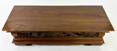 Vintage Teak Offering Wood Base #2