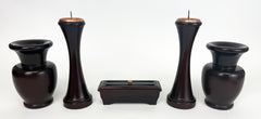 Vintage Premium 5 Piece Cherry Butsugu Set