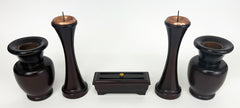 Vintage Premium 5 Piece Cherry Butsugu Set