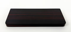 7" L Small Matte Ebony Color Water Cup Table