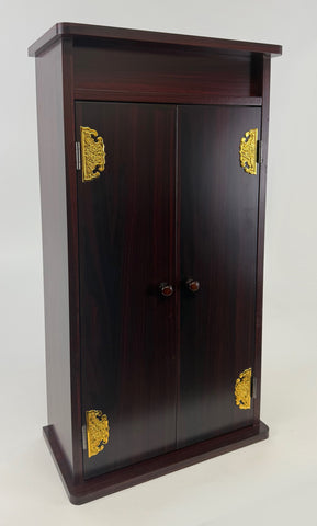 Irregular 19 Cherry Butsudan with Gold Ornaments