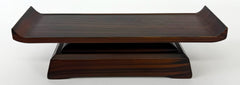 Used 7.5" L Deluxe Brown Ebony Water Cup Table