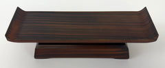Used 7.5" L Deluxe Brown Ebony Water Cup Table