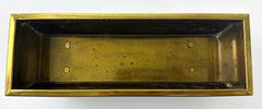 Vintage 9.5" Long Bokashi (Two-Tone) Incense Burner with Crane Logo
