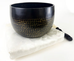 Vintage No. 8 Bell (9.5" Diameter) with White Cushion Set