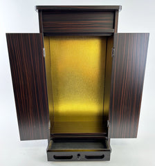 Used AB19 Ebony Butsudan with Drawer
