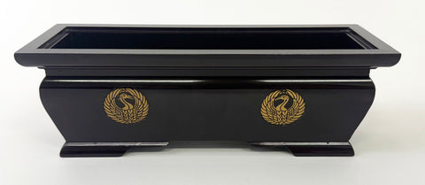 8.9" Long Vintage Cherry Incense Burner with Crane Logo