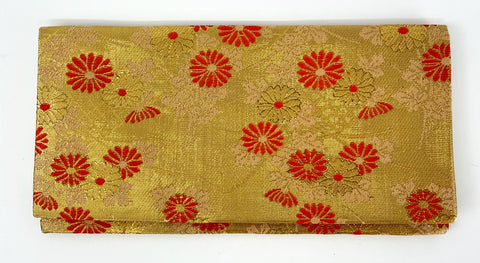 Premium Silk Kimono Fabric Beads Case (Large) #15